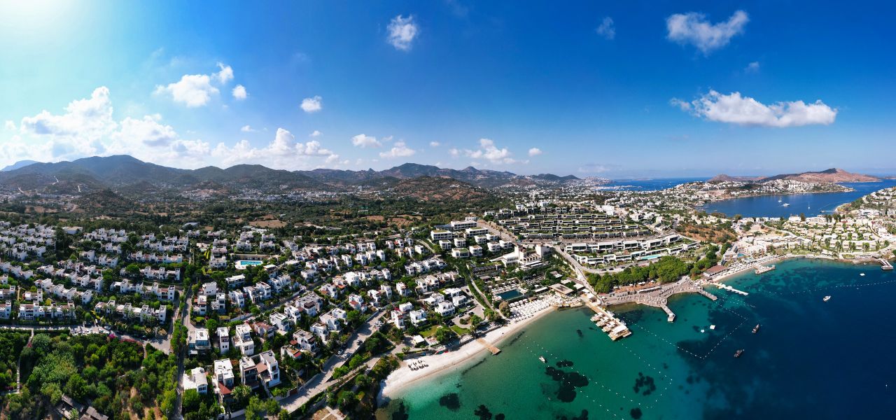 Вид на Ялыкавак - Лучшие районы Бодрума