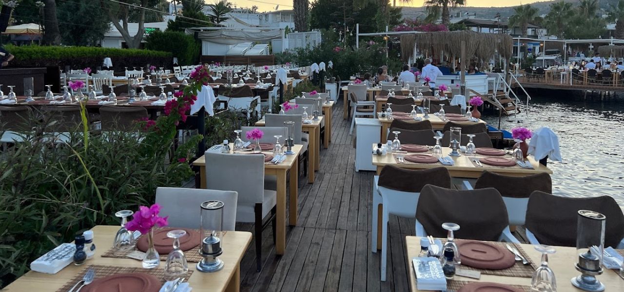 Fish restaurant in Turkbuku Bodrum