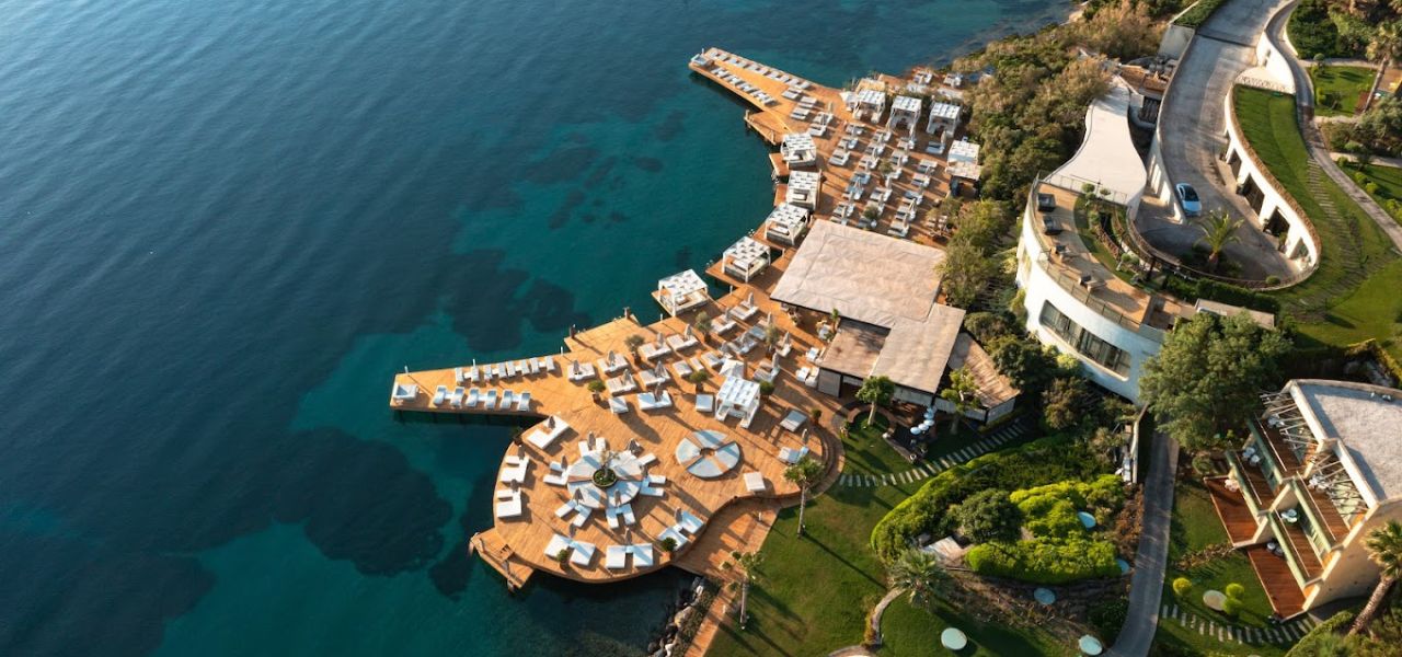 Kuum Beach пляж в Гельтюркбюкю Бодрум